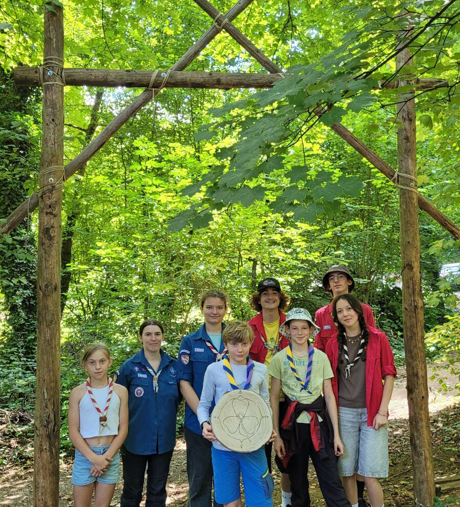 Une semaine d’apprentissage en pleine nature avec les Éclaireurs