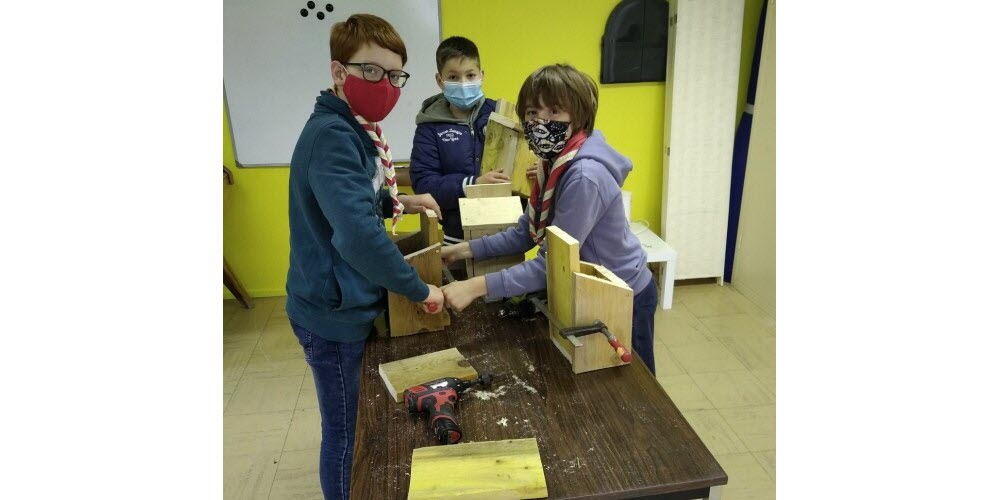 Le chantier des Éclaireurs interrompu par le confinement